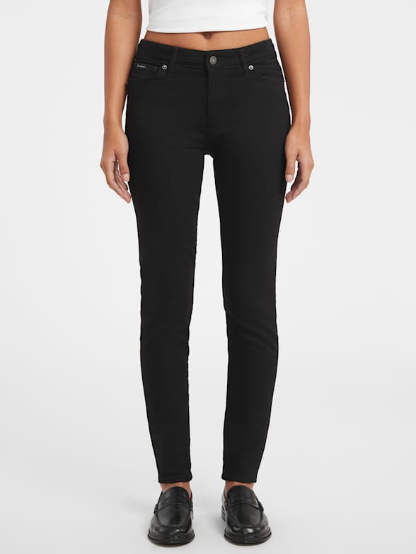デニム・ジーパン GOLDEN  Woman Jeans Black GWP00844P00167790100 VIXEN GIRL スキニーデニムパンツ|HYSTERIC GLAMOUR WOMEN
