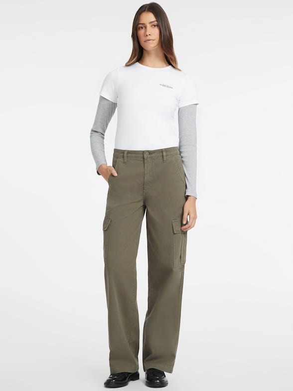 Guess trousers deals