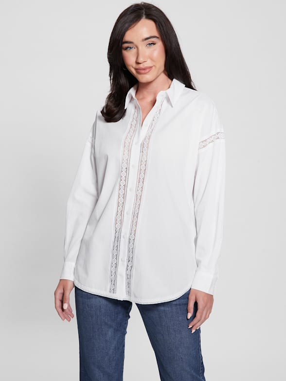 Sale Women s Blouses Shirts GUESS