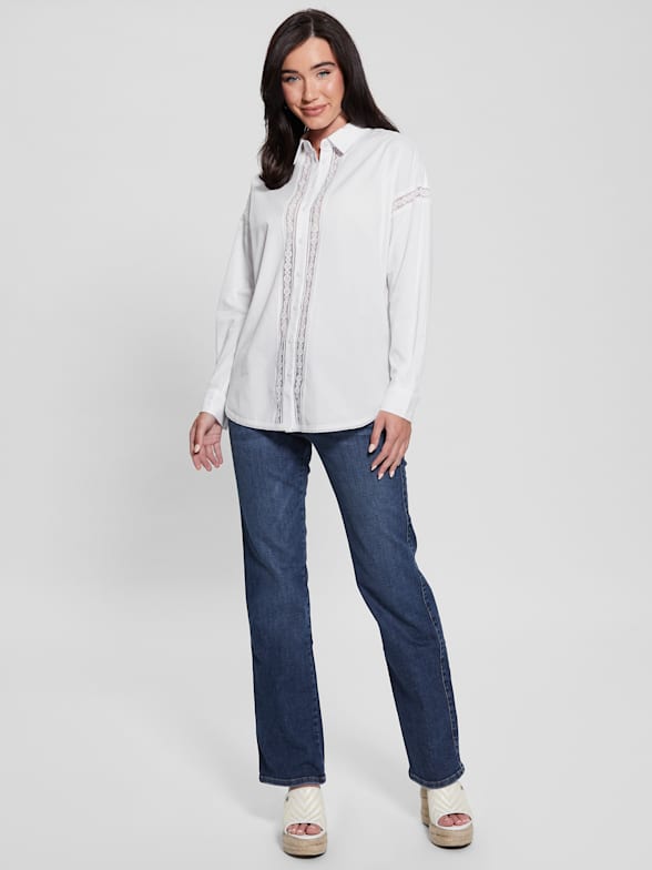 Sale Women s Blouses Shirts GUESS