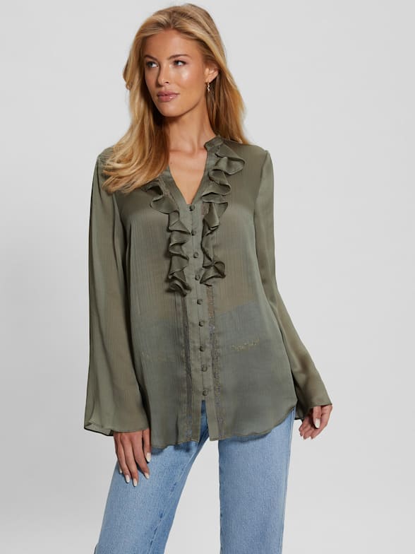Guess sale tops sales