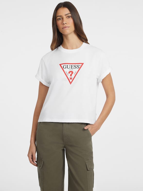 Women s Logo Tops GUESS