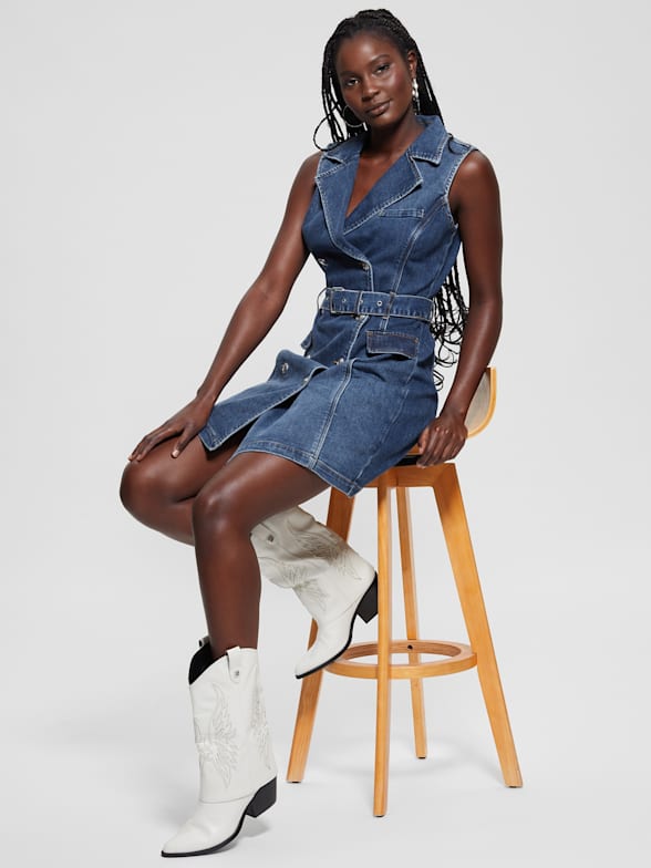 Guess jeans dress on sale