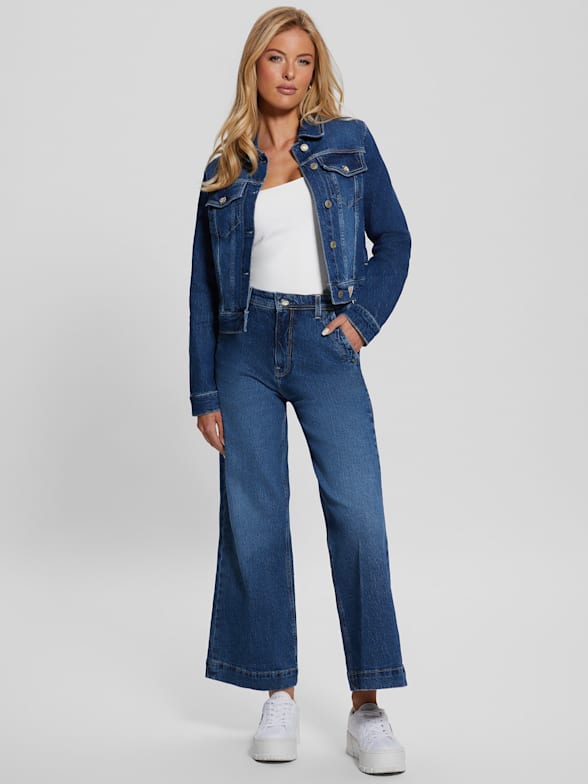 Women s Denim Jackets GUESS Canada