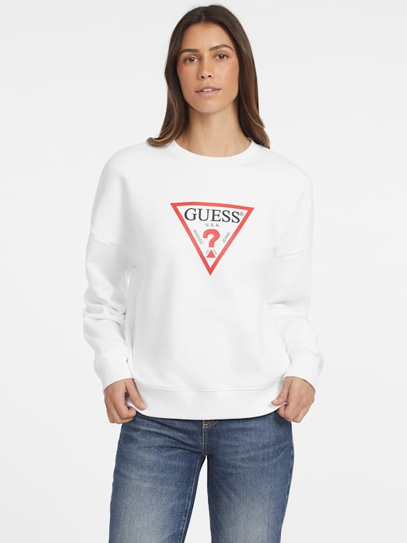 ゲス GUESS CN COLLEGE SWEATSHIRT （G011） ゲス GUESS CN COLLEGE SWEATSHIRT （G011） -ファッション通販