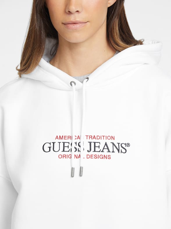 Guess colorblock pullover hoodie outlet