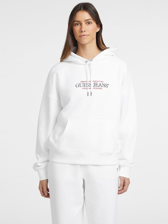 Guess hoodie women's clearance