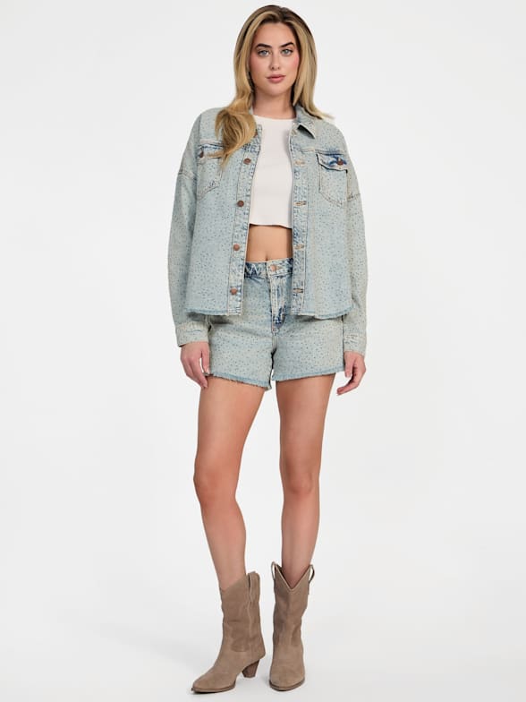 【関税込み】GUESS USA ファー & シアリング Q5GK24WG0H0-P9TY-ALT3