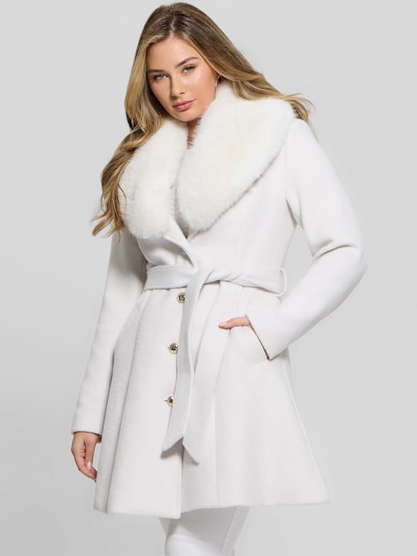 Women s Coats Jackets GUESS
