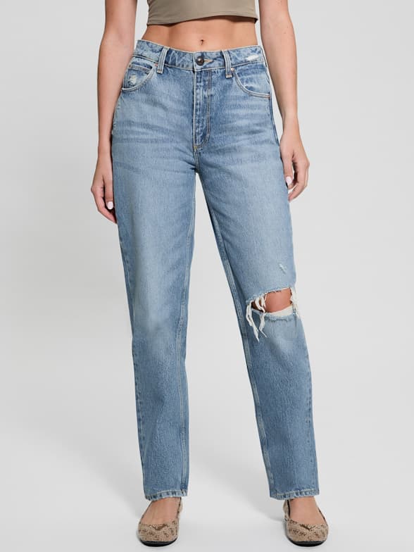Mom jeans guess outlet