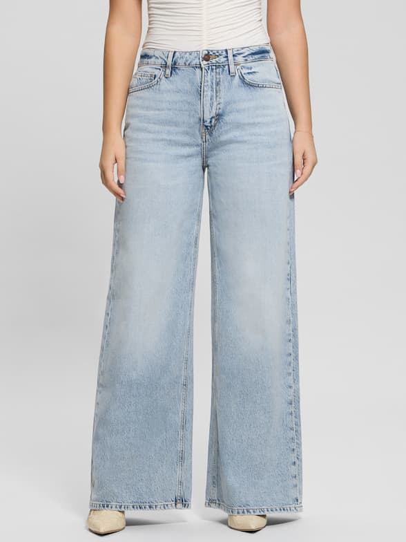 Guess light wash jeans on sale