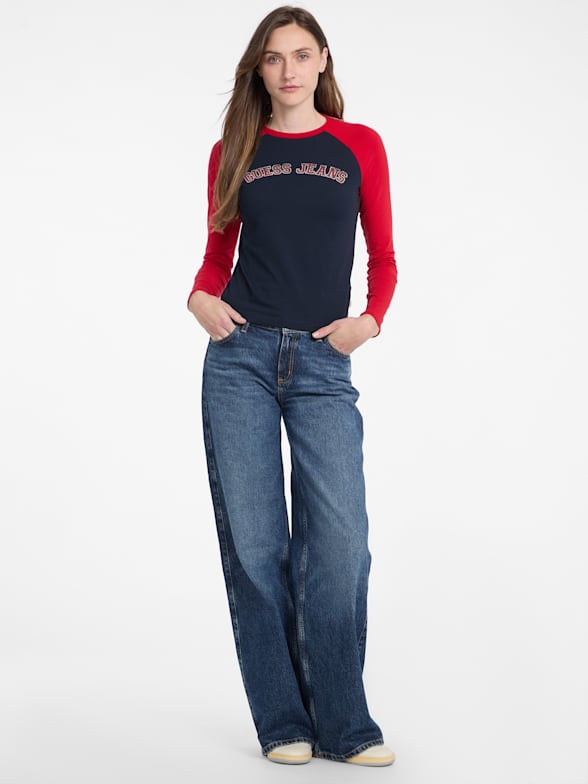 Guess long sleeve t shirt cheap