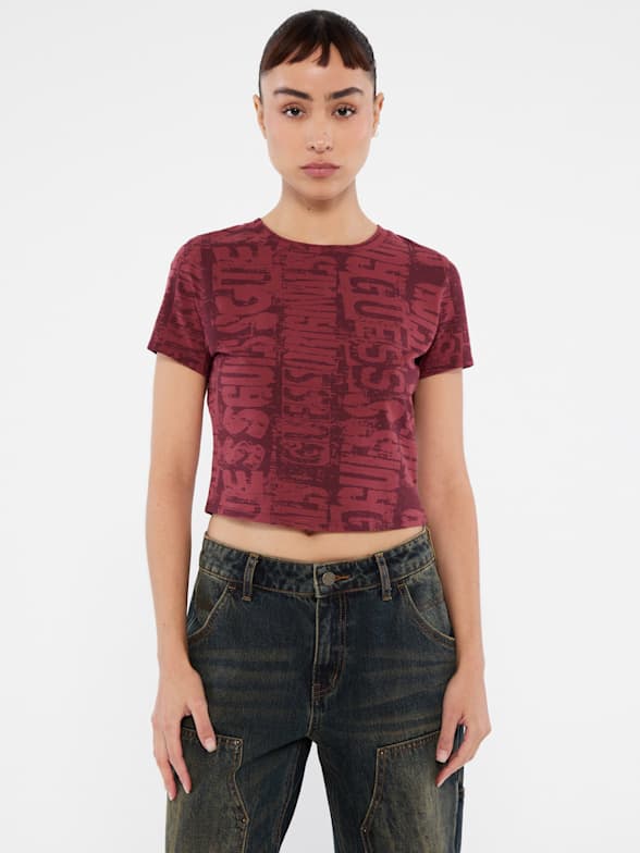 Guess denim t shirt deals