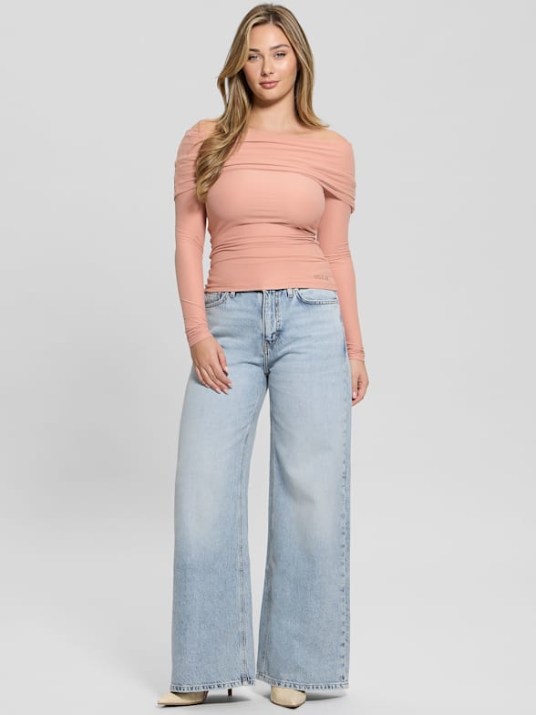 Eco Sexy Palazzo Jeans GUESS Canada