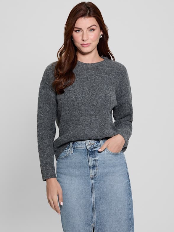 Women s Sweaters Hoodies Pullovers GUESS Canada