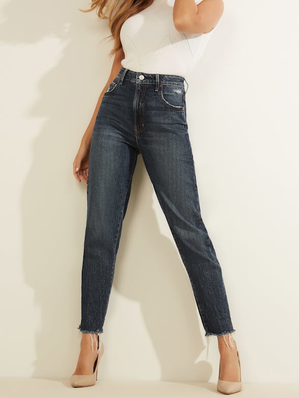Guess mom jeans cheap