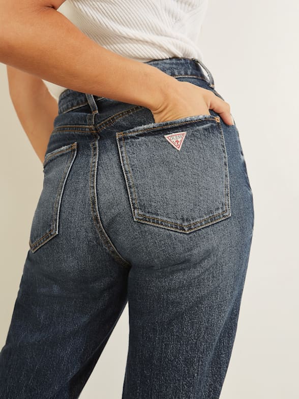 Guess jeans top high waisted