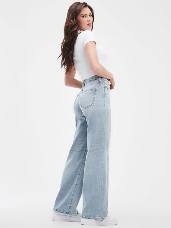 Guess Ankle Wide Leg Jeans - 42nd Street Clothing