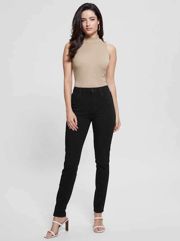 Mid-rise skinny trousers - Woman
