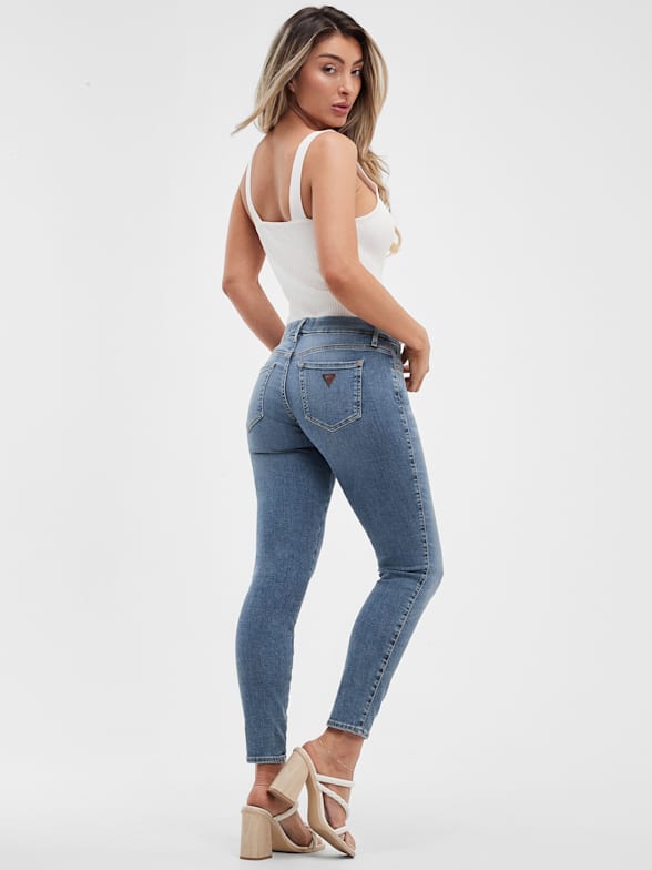 GAP Denim Womens True Skinny Mid Rise Stretch Washed Grey Jeans 31L 32x30