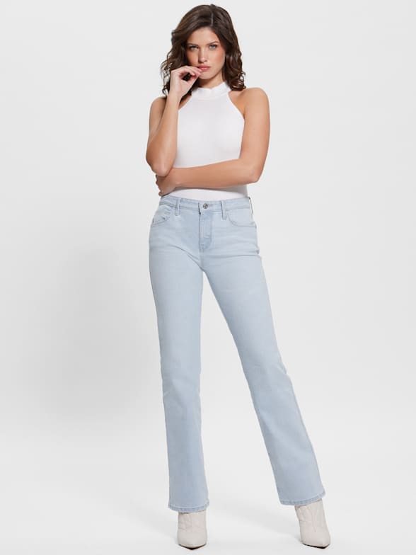 Guess Eco Sexy Flare Velvet Pants