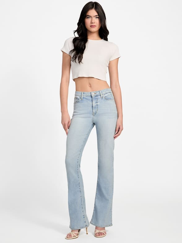 Women's Blue Bootcut & Flared Jeans