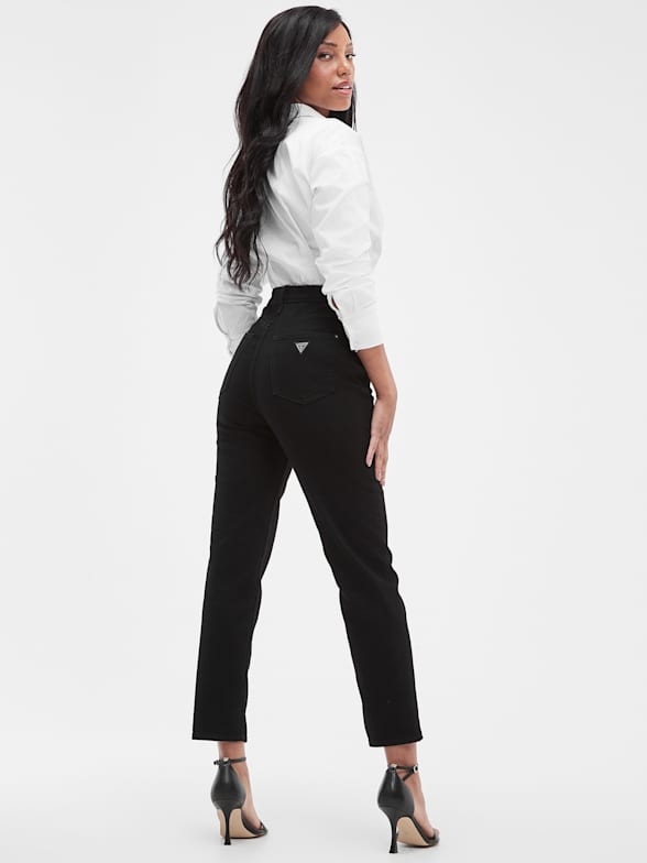 Women's Mom Jeans  High Waist, Denim & Ripped Mom Pants