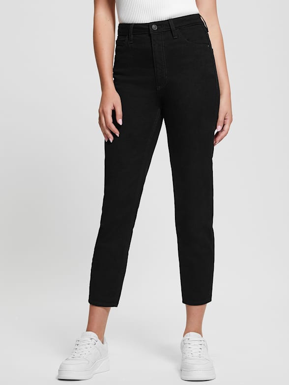 Mom Jeans - High-Waisted, Denim, Mom Fit Jeans