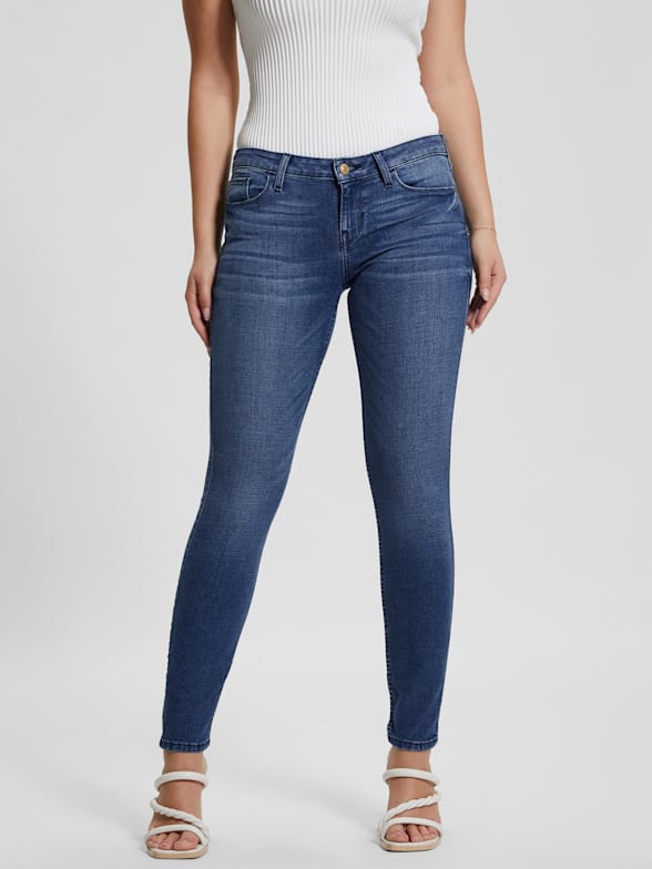 Dittos Jessica Low Rise Jegging Destructed In White, $79, Zappos
