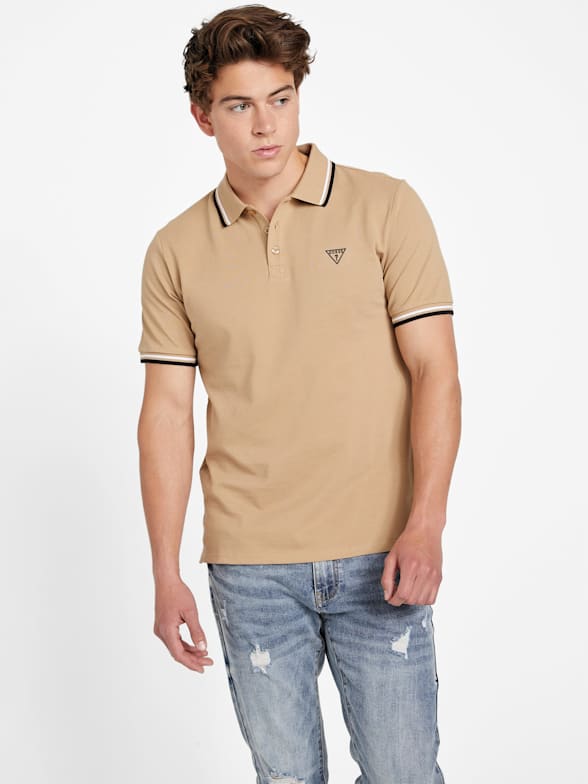 Men s Polo Shirts GUESS Factory Ca