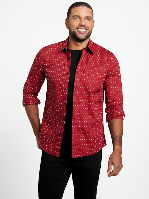 mens short sleeve shirts button up