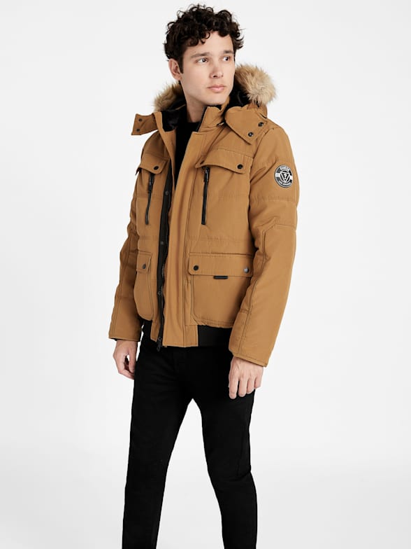 Men s Jackets Leather Jackets Blazers Sweatshirts GUESS Factory