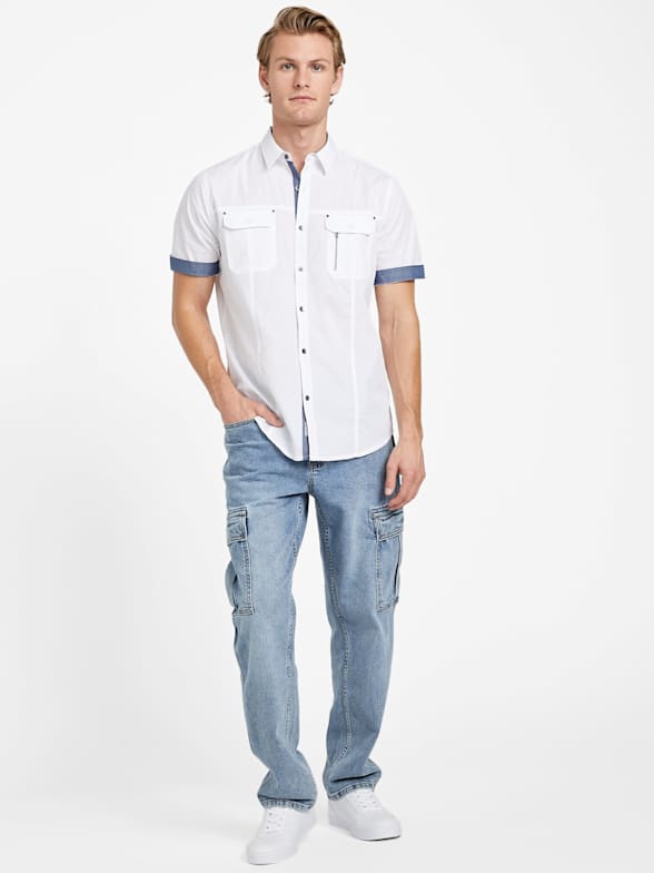 Guess clothing mens hot sale