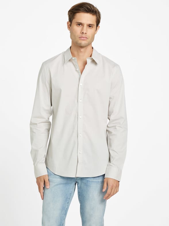 Mens guess hot sale shirts sale