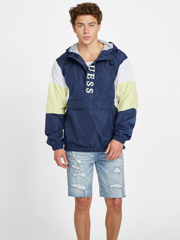 Guess on sale popover windbreaker
