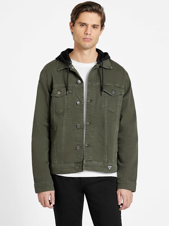 Guess men's jackets canada discount
