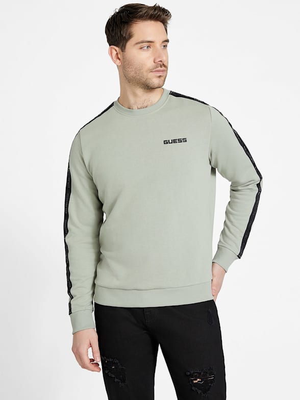 Guess sweatshirt mens best sale