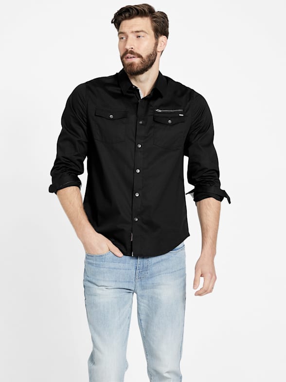 Guess button down new arrivals