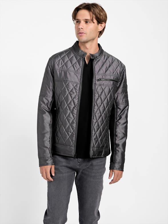 Men s Jackets Outerwear GUESS Factory Ca