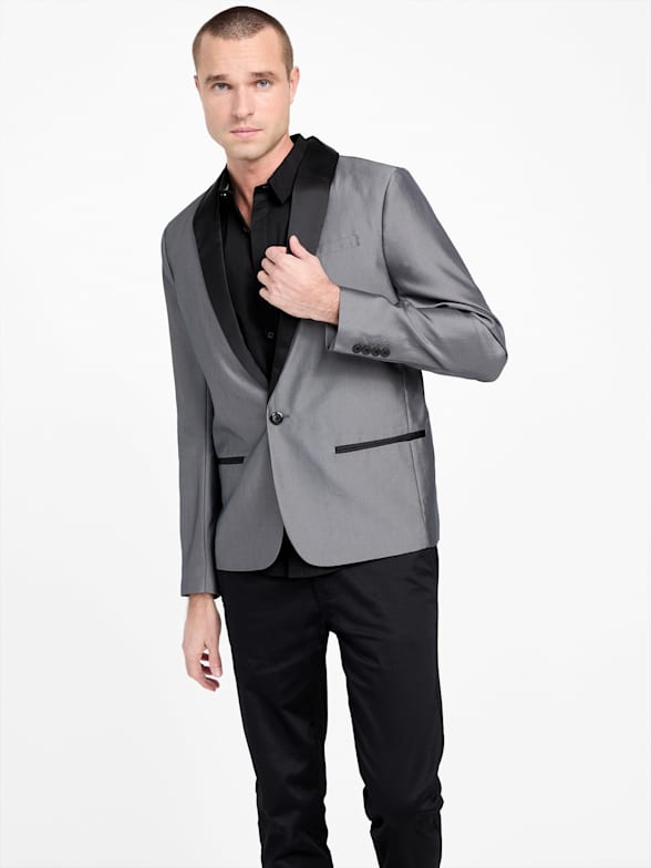 Guess blazer mens hot sale