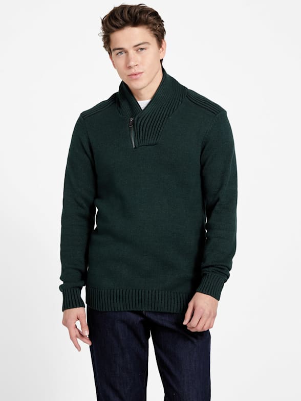 Guess sweaters mens clearance