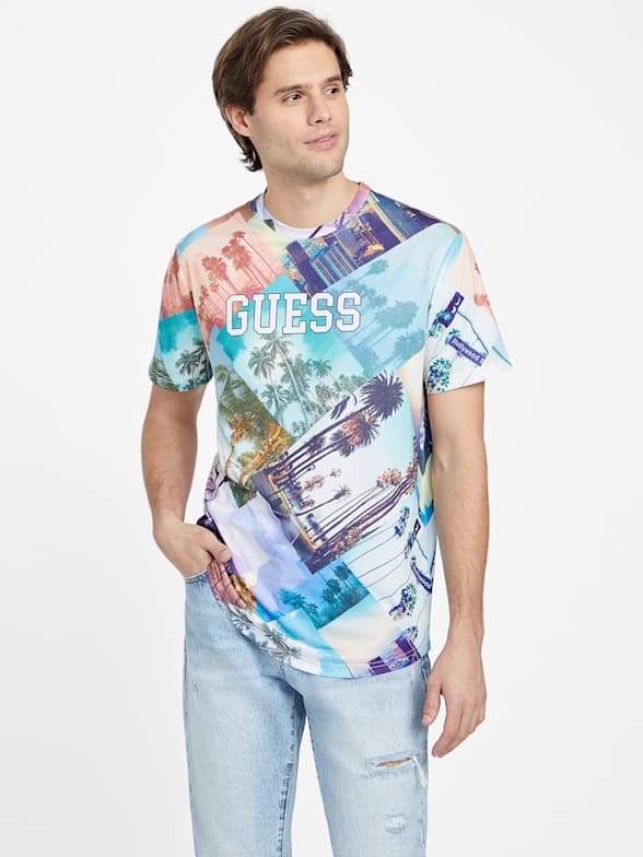 Sale Men s Tees Tanks Polos GUESS Factory