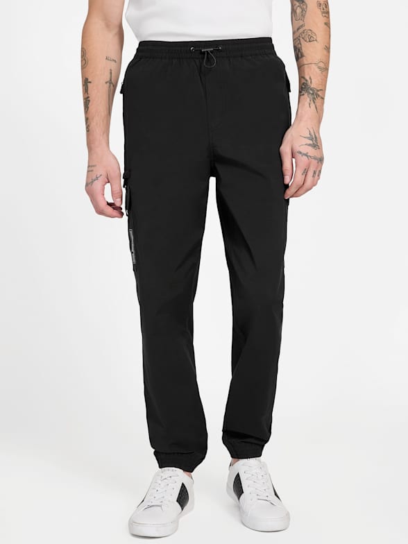 ★週末sale★8YARDS Ribbed Joggers | White ☆週末sale☆8YARDS Ribbed Joggers | White