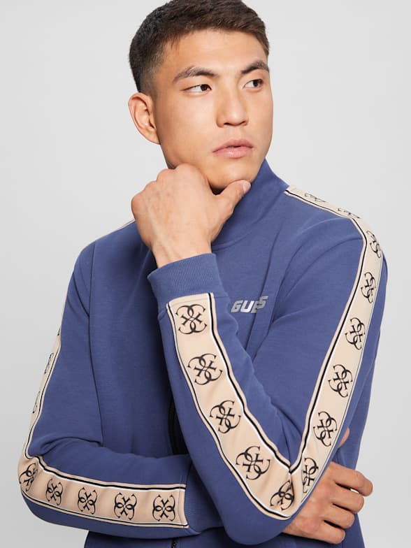 Guess zip up sweater mens Clearance