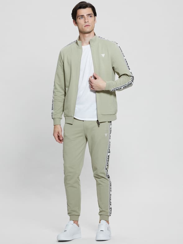 Cargo Utility Mockneck Sweatshirt - Green