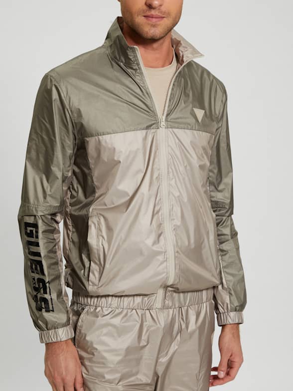 Guess men's windbreaker discount
