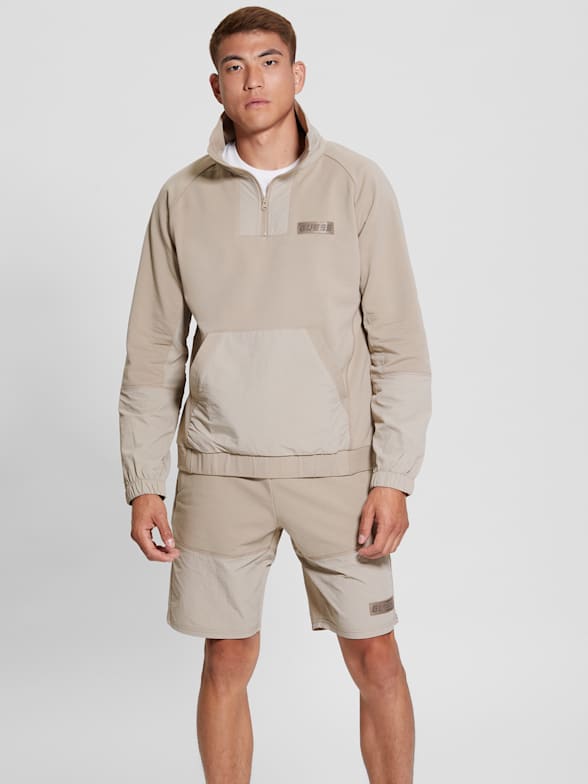 Guess zip up sweater mens Clearance