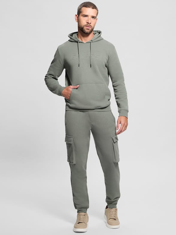 Eco Aldwin Logo Pants | GUESS Canada
