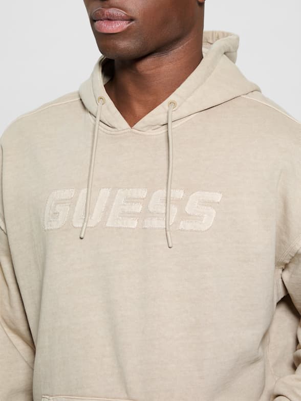 パーカー・フーディ GUESS Men Sweater EM2BQ02KBB40ROASTEDALMOND Brown Men's Sweaters, Hoodies & Sweatshirts | GUESS