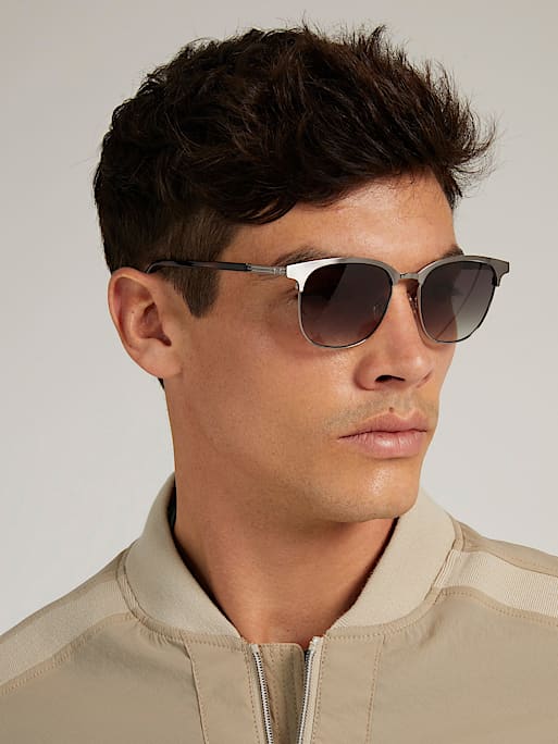 guess browline glasses